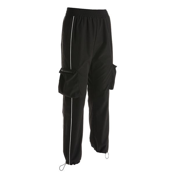 

autumn new casual pants men slim fits hip hop fashion trousers male clothing solid color black pants