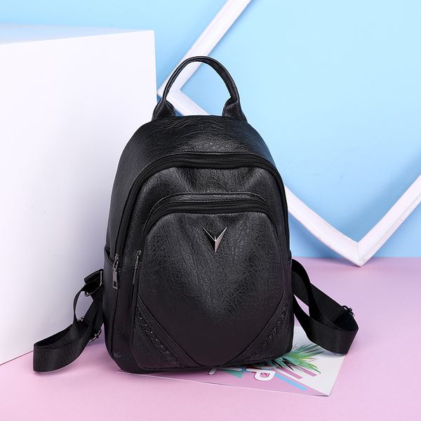 

jiulin рюкзак сумки mini плечо женщины-сумки женских черных девушки мода pu для малого cute