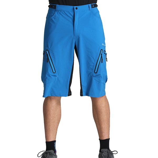 

men sport shorts breathable quick drying for outdoor cycling running climbing sec88, White;black