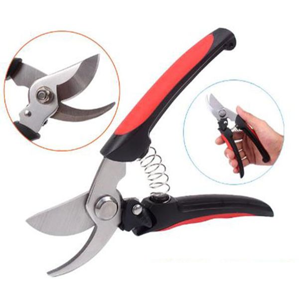 

garden anvil branch shear pruning scissor trim bypass shrub plant tree orchard tool hand pruner cut secateur bonsai