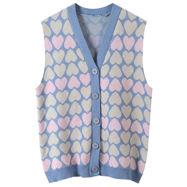 

knitted vest female spring summer new fashion 2019 color korean style sleeveless knitwear cardiganshaute couture, Black;white