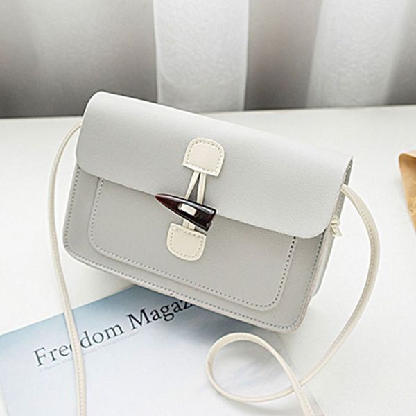 

2018 new women's bag pu packet mini casual small square packet small fresh shoulder bags messenger packages mobile phone package