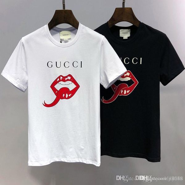 

2019 summer t-shirt new summer fashion men casual o-neck t-shirt skull men's t shirt pp d2 t-shirt cotton short sleeve top, White;black