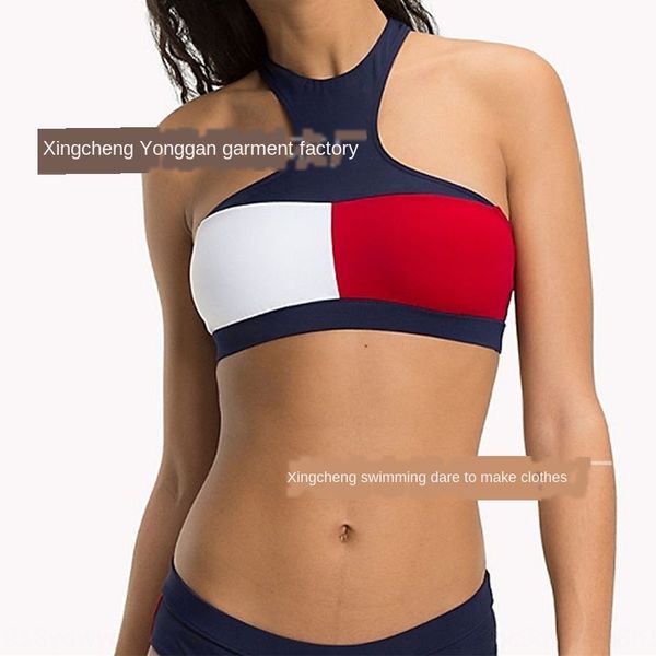 

2020 подбора цвета сексуальное бикини с высокой талией купальник бикини купальник, White;black