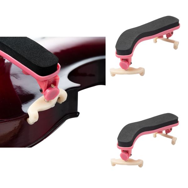 

3pcs violin shoulder rest adjustable pad holder for violin parts 1/4 1/2