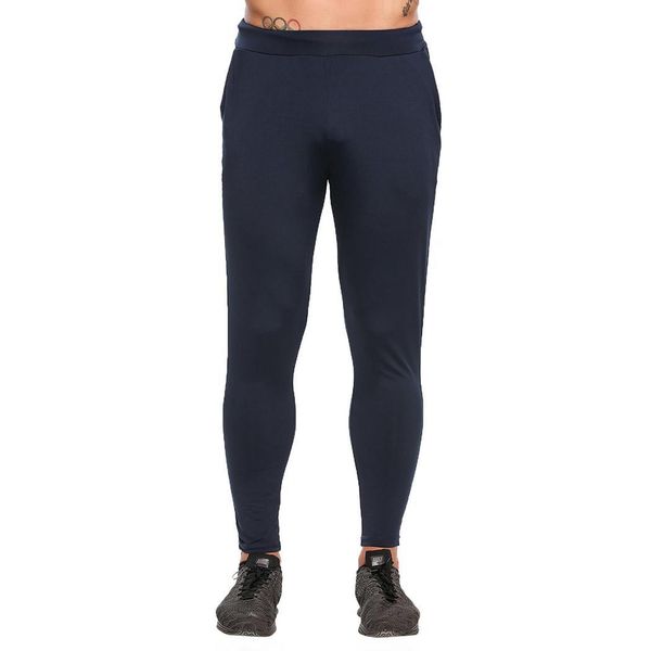 

men casual solid pocket sweatpants pants gray, dark blue, black natural