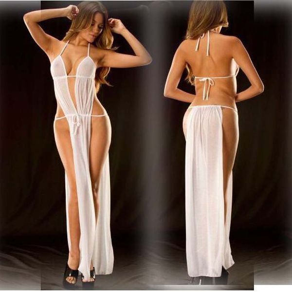 

luxury ladies lingerie set pajamas designer lace backless dress home date french romantic dress backless dress, Black;red