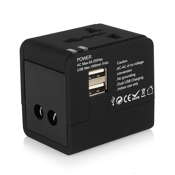 

universal trave adapter world travel wall adapter charger ac power au uk us eu plug adapter adaptor good for travaling l