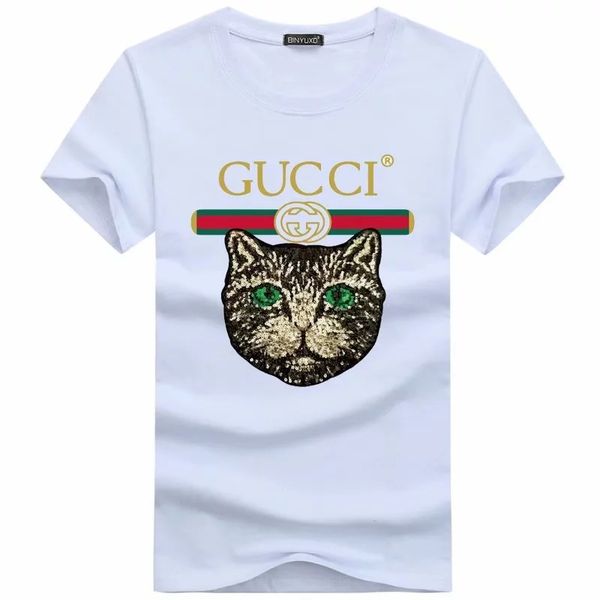 

mens t shirts 2019 spring summer new brand designers short sleeves fashion printed eyes casual outdoor clothes 9 colors t21, White;black