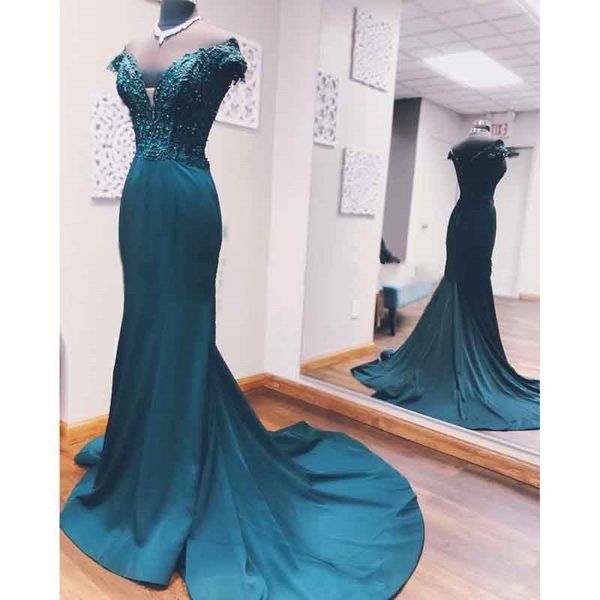 

plus size mermaid prom evening gown vestidos de cóctel dresses woman party night, Black