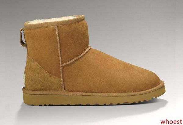 

australian women snow women snow boots 100% genuine cowhide leather ankle boots warm winter boots woman shoe size 35-44
