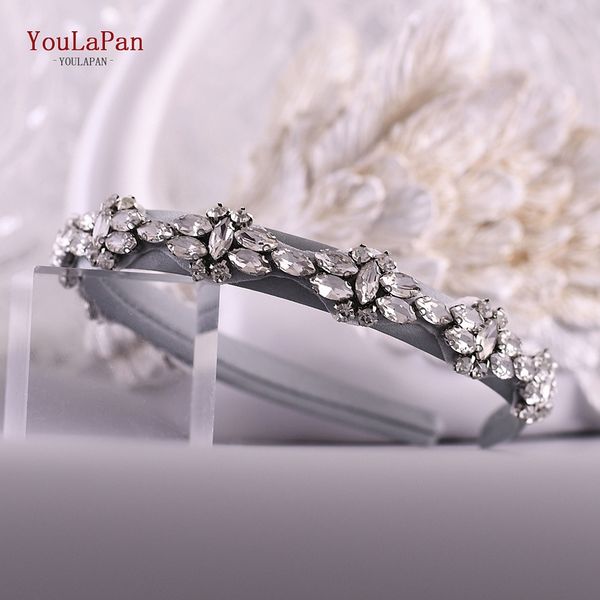 

youlapan s333-fg fashion luxury sparkly rhinestone headband bridal stone hairband women hair accessories baroque hair band