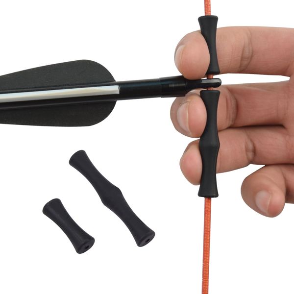 

1 пакет тетива finger экономайзер tab кремния релиз перчатки guard protector archery bow открытый бесплатная доставка другие товары для голь