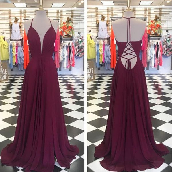 tie back prom dress