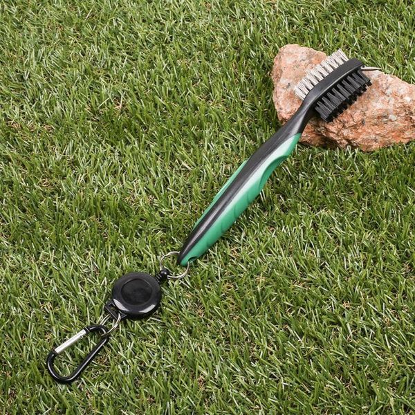 

groove brush retractable golf club cleaner scrubber brush for golf for club cleaning cleaner tools