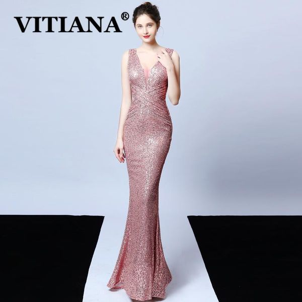 

vitiana women sequined party long dress for womens summer 2020 female sleeveless backless night club dresses femme vestidos, Black;gray