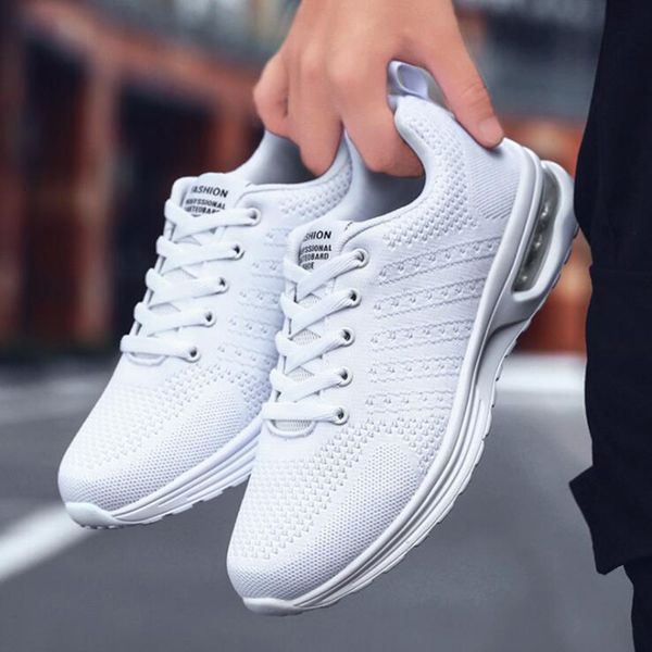 

men running shoes pure white fashion men trainer breathable triple black burgundy outdoor sport sneaker size 40-44