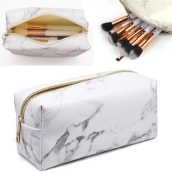 

Fashion Kosmetyczka Marble Makeup Bag Women necessaire feminina Portable Tote Toiletry Bag Organizer Beauty Case Cosmetic Bag