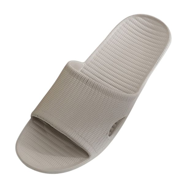 

new arrival summer men stripe flat bath slippers summer stripe flat bath slippers sandals indoor & outdoor modis, Black