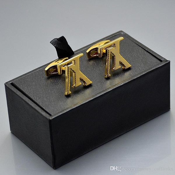 

fine groom shirt cufflinks brand fashion jewelry copper cuff links for men's wedding gift ( with box, Silver