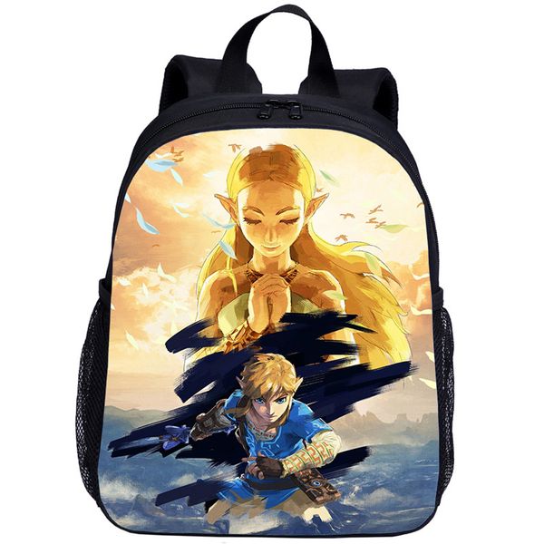 

wholesale legend of zelda cute kids toddler schoo bags backpacks kindergarten children girls boys schoolbag 3d cartoon book bag