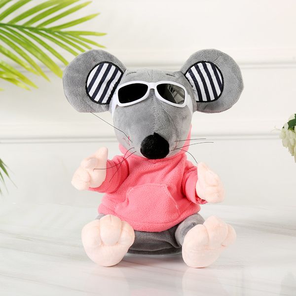 

cross border russia songs animated singing dancing men and women mouse music plush doll toy