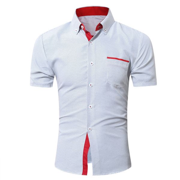 

2018 summer thin men's casual shirt regular cotton casual shirt men long sleeve big size breathable office dress shirts men, White;black