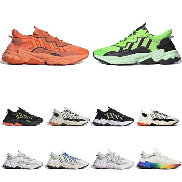 

2019 new arrival brand fashion 3m bold orang xeno ozweego men designer sneakers shoes neon green women size 36-45, White;red