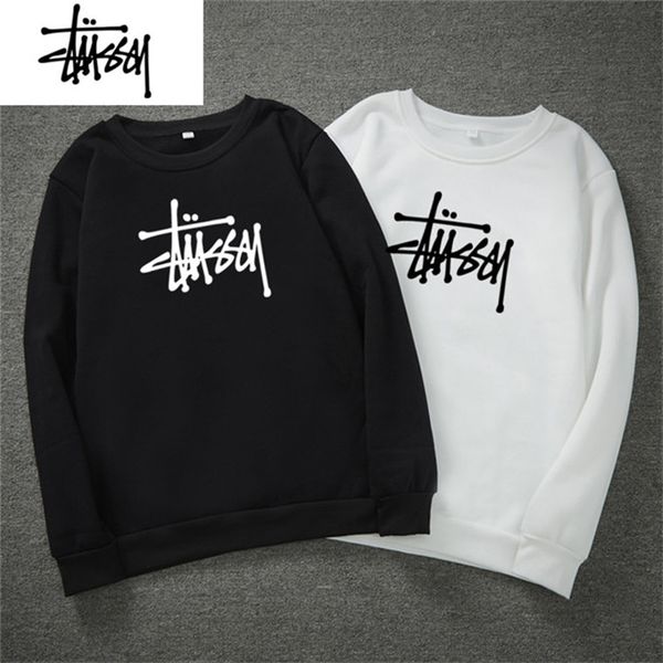 

2019 new 4-color men's high collar shirt knitted round neck slim men's sweater, White;black