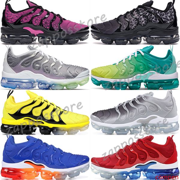 

2019 тн плюс шмель мужские женщин геометрический активный фуксия черный белый игра лимонный сша королевский волк серый тренеры спорт кроссов