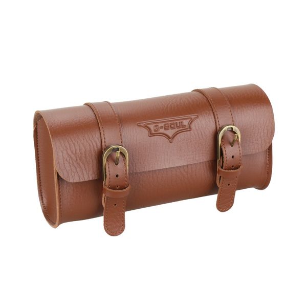 

usa shipping straight bicycle accessories retro bag scooter head bag mountain bike folding handlebar saddle riding bag h3