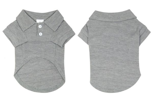 

new arrival dogs cats fashion casual polo shirt doggy vest clothes puppy spring summer vests pet dog cat t shirts apparel 1pcs