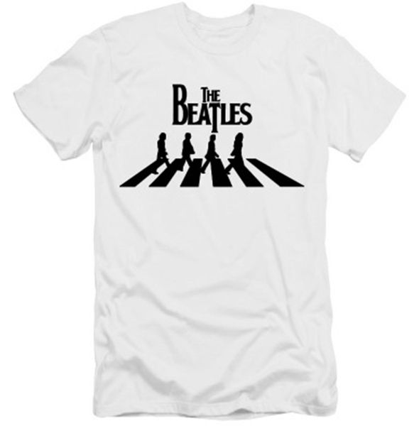 

designer summer tshirt the beatles printed wholesale t-shirt short sleeve stylish casual cotton t-shirt 20 style 218032101 2, White;black