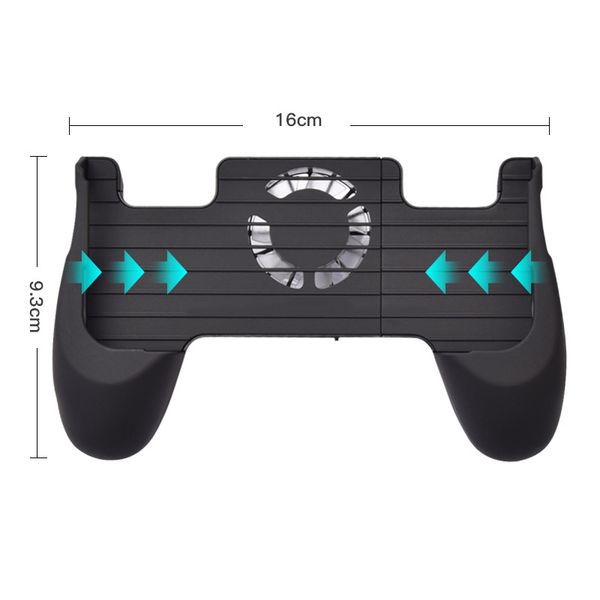 

mobile game controller with cooling fan for iphone/samsung/android/ios