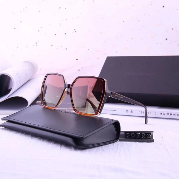 

designer sunglasses luxury sunglasses fashion designer glasses for man woman glasses uv400 5color offer with box brand y297, White;black