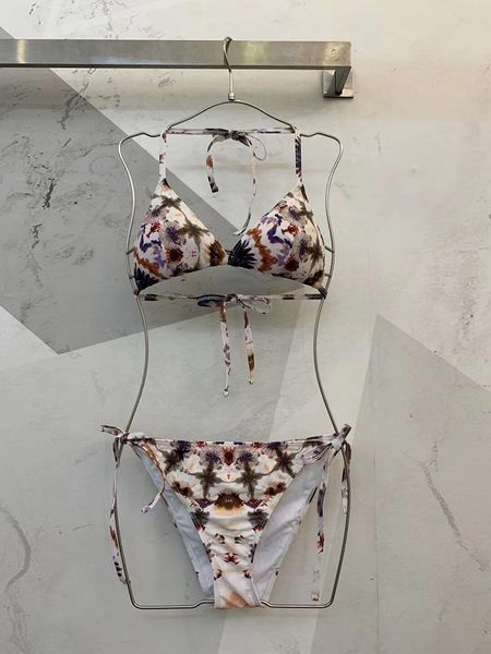 

дизайнер ретро граффити печати женщин из двух частей боди высокая талия треугольник корсет сексуальные женские летние повседневные костюмы, White;black