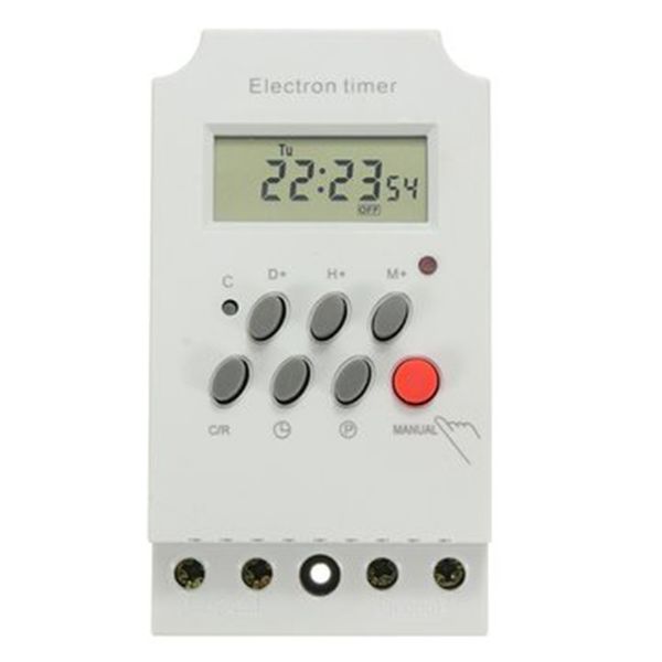 

kg316t-ii new 220v 25a din rail digital programmable electronic timer time switch