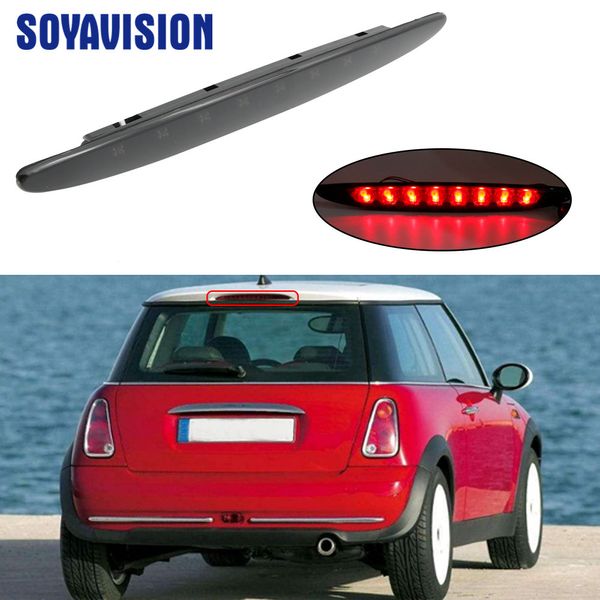 

smoke 8led high mount auto led tail rear brake swarning lamp light third 3rd brake light for mini cooper r50 r53 2002-2006