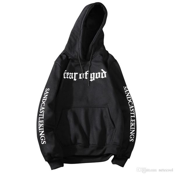 

страх божий толстовка бежевый цель тур толстовка gorilla wear хип-хоп толстовка скейтборд wes высокое качество толстовки для мужчин hotsale, Black