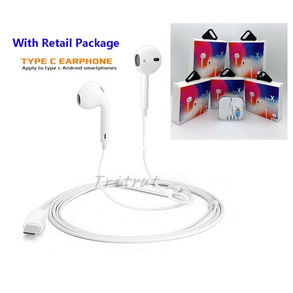 

Good quality a in ear wired bluetooth earphone headphone earbud earbud mic with retail box for phone xr x x max 8 7 android 8 mq100
