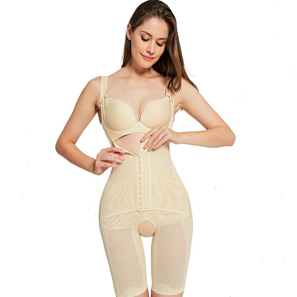 

body shapers women shapewear corset women shaping underwear corrective full body shaper tummy shaper slimming butt bodysuit waist trainer, Black;white