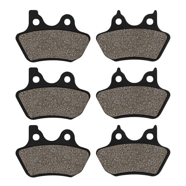 

cyleto motorcycle front rear brake pads for dyna super wild glide fxdx fxdwg low rider fxdl fxdxt fxds sportster xl1200s