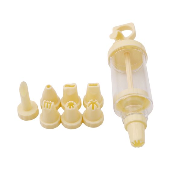 

8 shape piping tools nozzle icing cake cupcake carving cream injector syringe fondant cutters for cake decorating