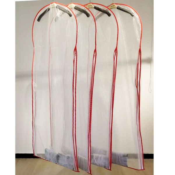 

dress bag bridal gown long clothes bags protector case dustproof cover wedding dresses garment clothing dust cover 180cm jd047