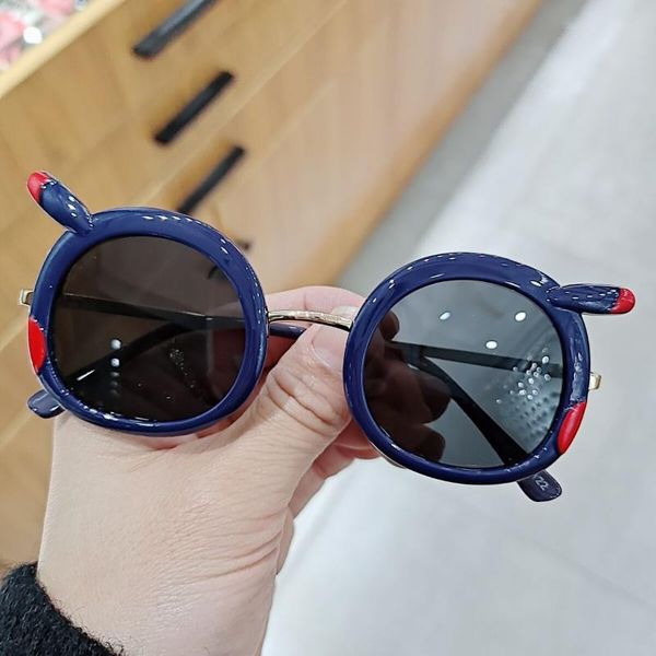 

2020 children polarized cartoon sunglasses kids uv protection sun glasses girl baby eye protection trend eyewear uv400, White;black