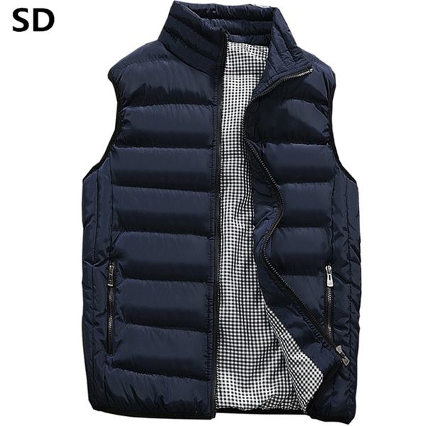 

sd brand men vest 2019 spring male waistcoat slim fit sleeveless jacket autumn casual vest man plus size s- 5xl dropshipping 17, Black;white