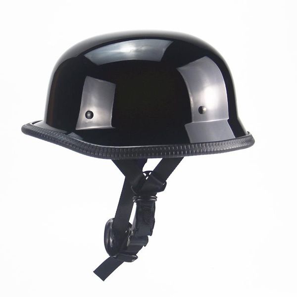 

kuulee motorcycle half helmet chopper biker pilot goggles open face moto helmet