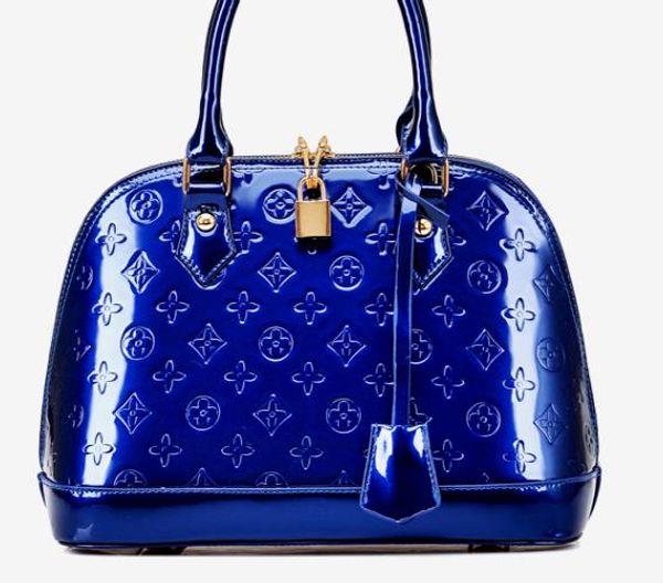 

2017 женщин высокого класса лакированной кожи мода портативный портативный диагональной пакет