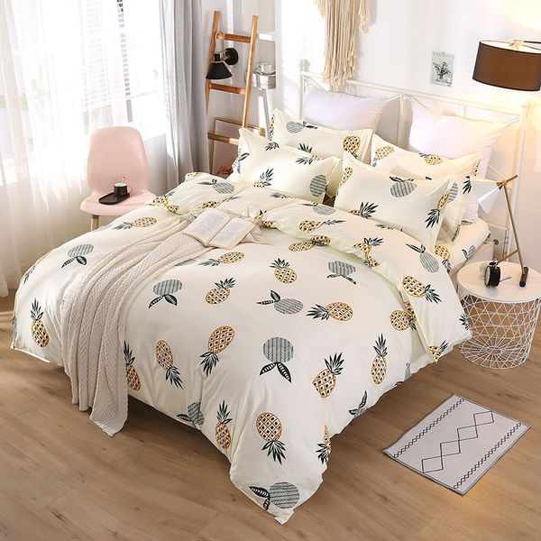 Luxury Style Bedding Sets Letter Printed Quilt Cover Fashion Europe And America Bedsheet Suit Gga2233 Duvet Covers Full Comforters