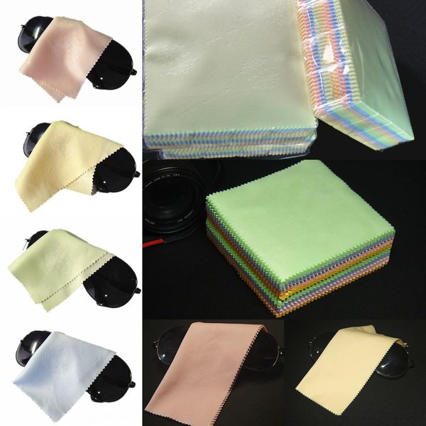 

jieyu superfine fiber four-color mixed color dark butterfly fine fiber embossed glasses cloth butterfly glasses cloth cloth, Blue